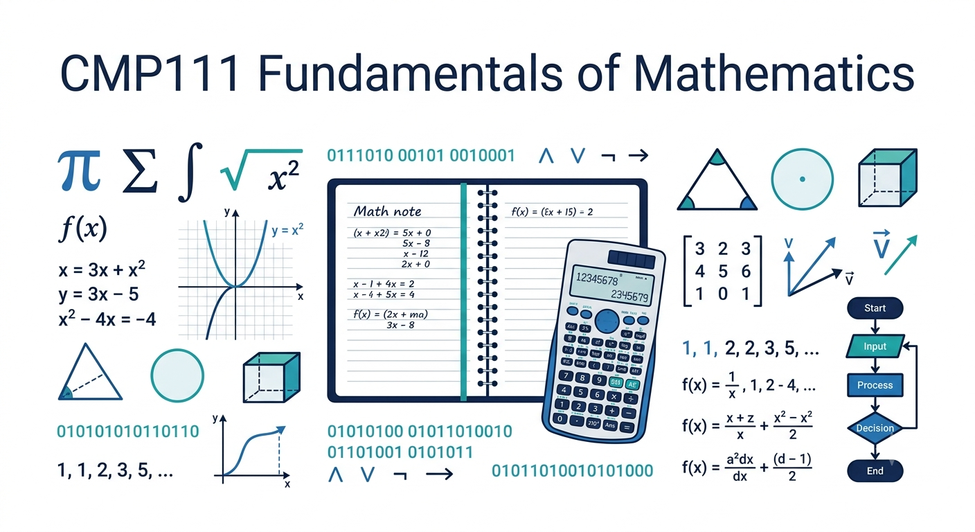 CMP111 Fundamentals of Mathematics