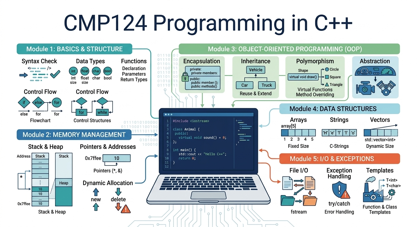 CMP124  Programing in C++
