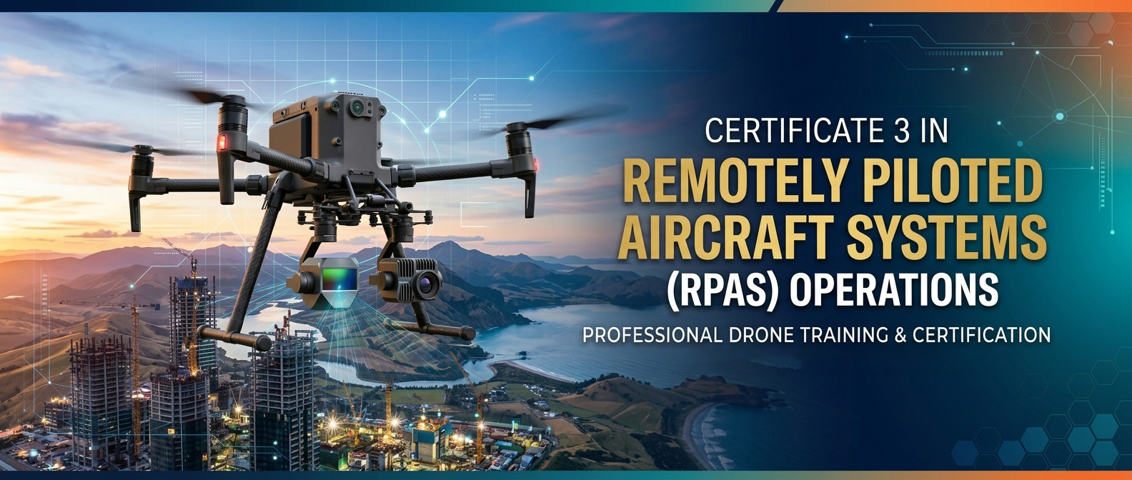 Certificate 3 in Remotely Piloted Aircraft Systems (RPAS) Operations