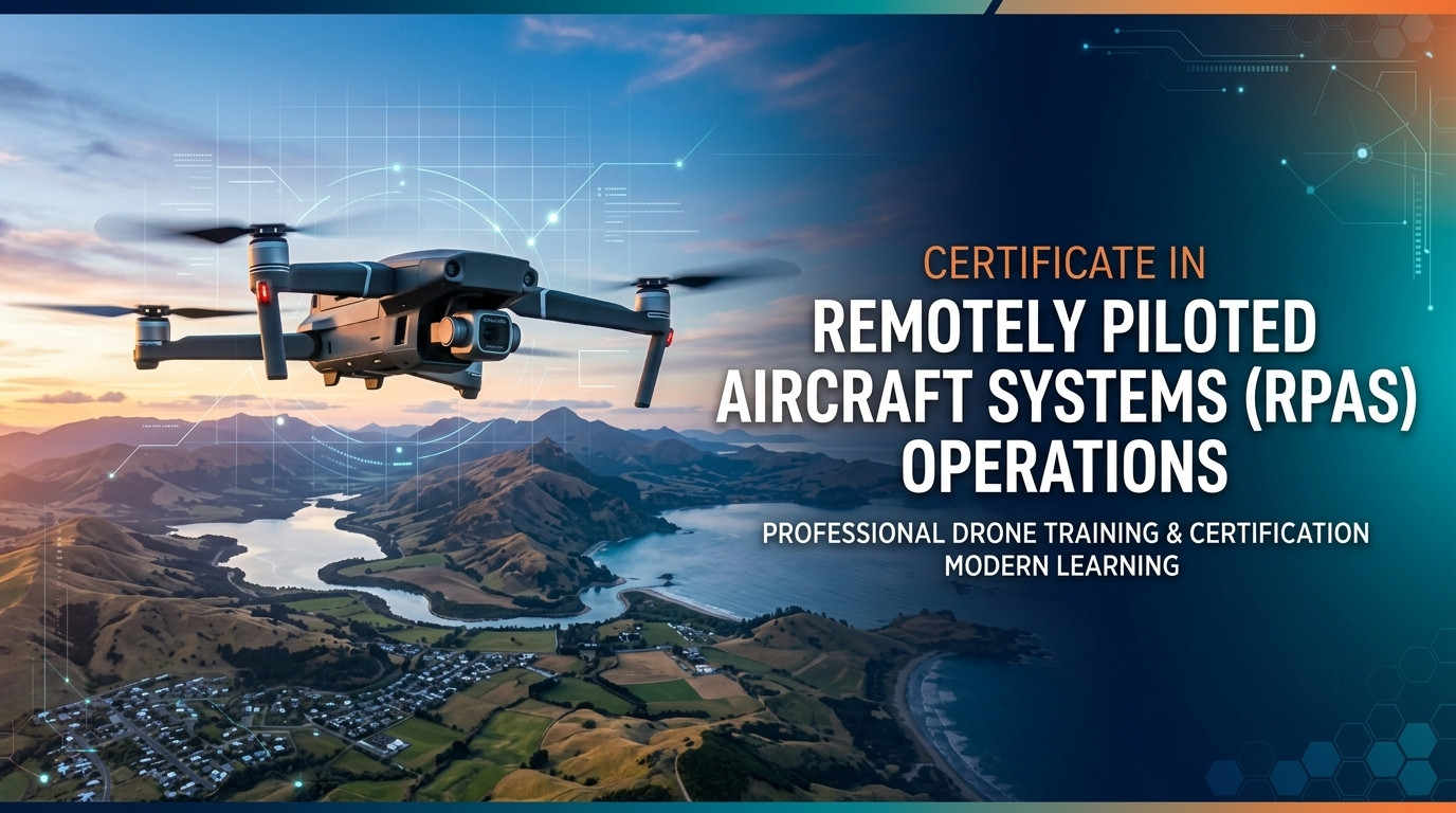 Certificate in Remotely Piloted Aircraft Systems (RPAS) Operations