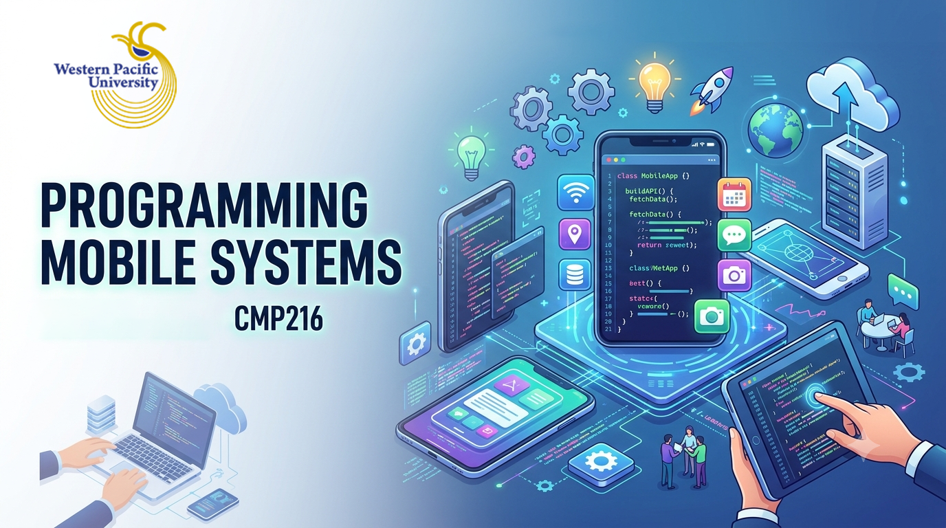 CMP216 Programming Mobile Systems