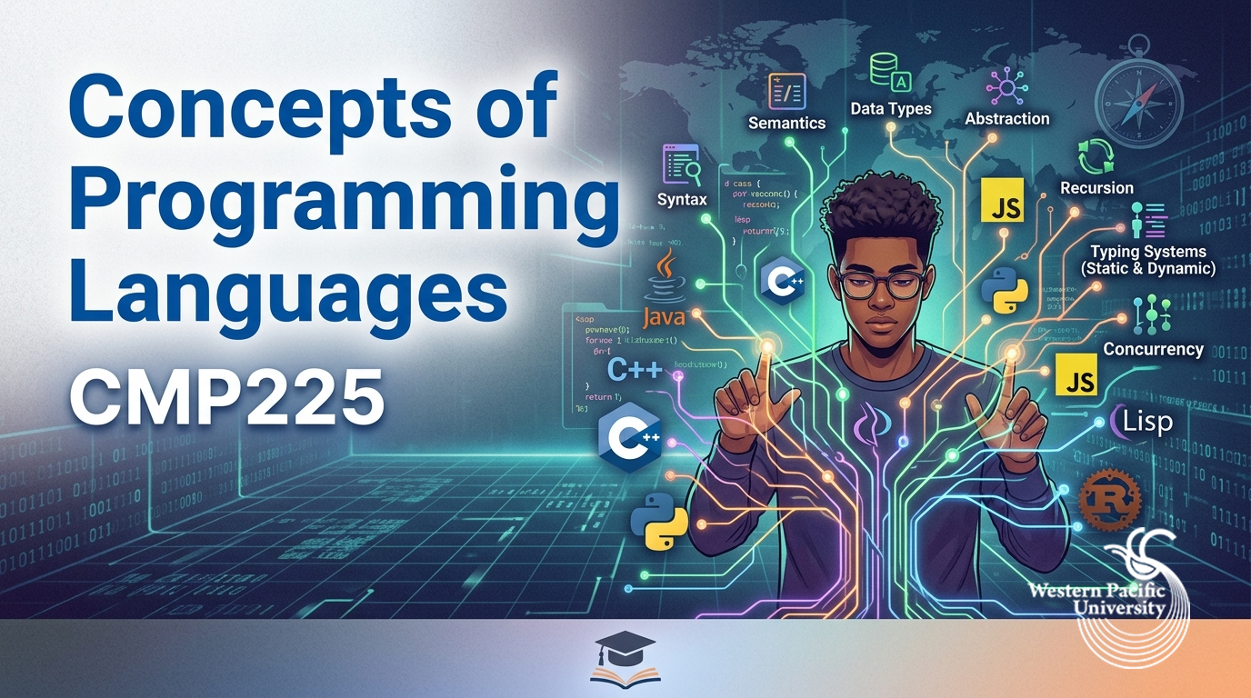 CMP225 Concepts of Programming Languages